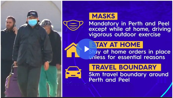 Coronavirus WA Updates: Perth and Peel four-day lockdown