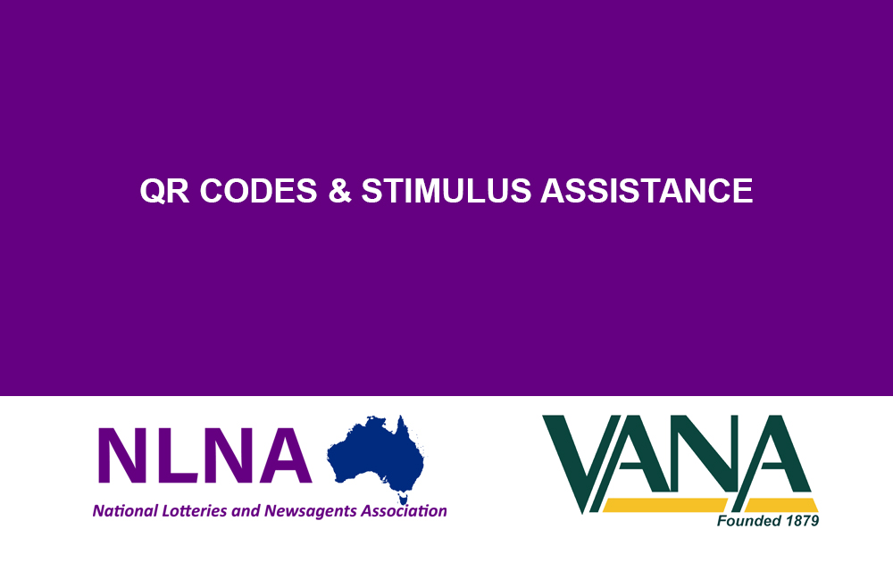 QR CODES & STIMULUS ASSISTANCE