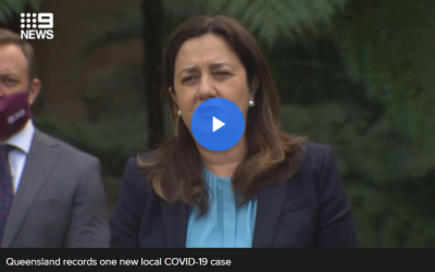 Queensland records one new local COVID-19 case as it declares Victoria a hotspot