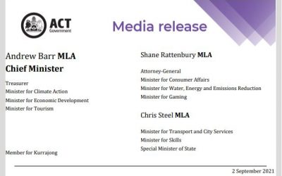 NLNA Covid-19 Update: ACT Commercial Tenancy Relief