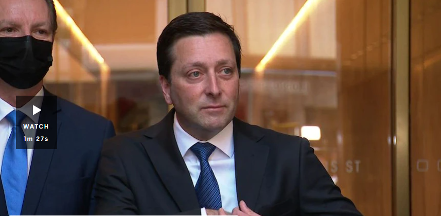 NEW VICTORIAN LIBERAL LEADER MATTHEW GUY MP