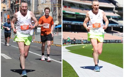 Melbourne Marathon – Well done Brendan!