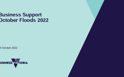 DJPR Victorian Flood Emergency – Roundtable Slides